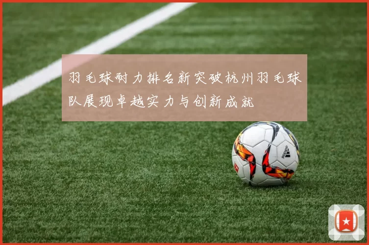 羽毛球耐力排名新突破杭州羽毛球队展现卓越实力与创新成就
